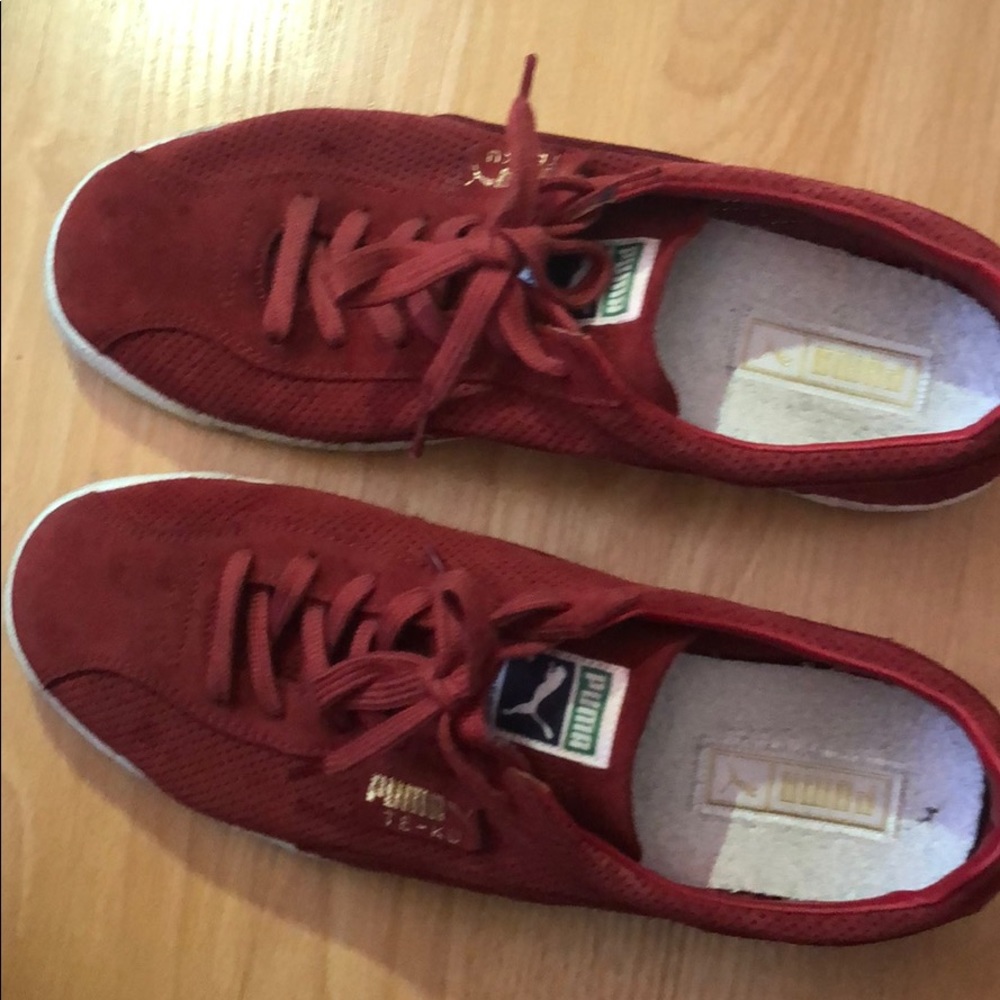 PUMA te-ku sneakers red size 11 - Picture 5 of 8